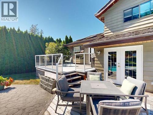 3700 Mackenzie Ave, Powell River, BC - Outdoor With Deck Patio Veranda With Exterior