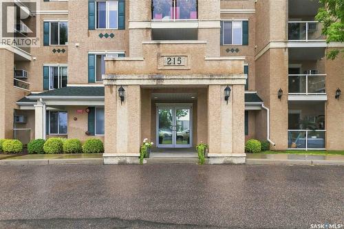 401 215 Lowe Road, Saskatoon, SK - Outdoor With Balcony With Facade