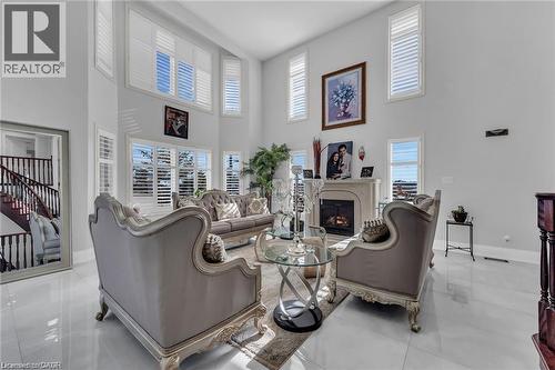 283 Second Road E, Stoney Creek, ON - Indoor With Fireplace