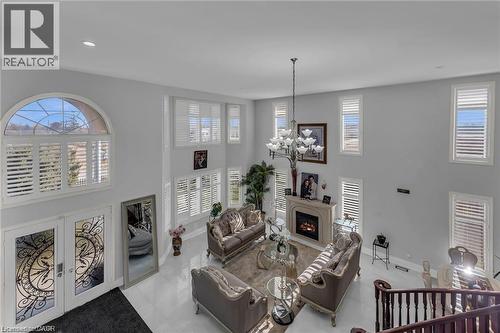283 Second Road E, Stoney Creek, ON - Indoor With Fireplace