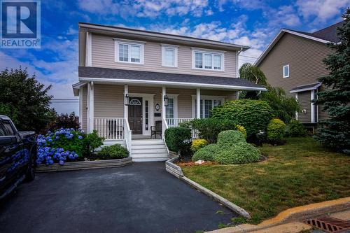 32 Dawsons Run, Conception Bay South, NL - Outdoor With Deck Patio Veranda With Facade