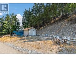 bottom of the property has a storage shed and room to park a boat or rv - 