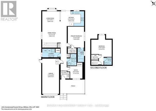 floor plan - 245 Centennial Forest Drive, Milton, ON - Other