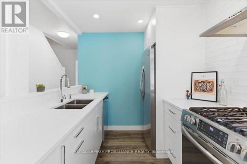 61 Delaney Street, Quinte West (Trenton Ward), ON - Indoor Photo Showing Kitchen With Double Sink
