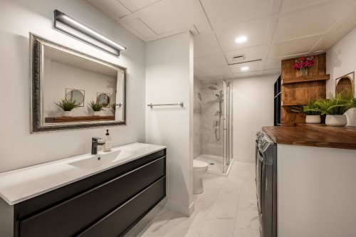 Laundry - 349 Rue Montclair, Rosemère, QC - Indoor Photo Showing Bathroom
