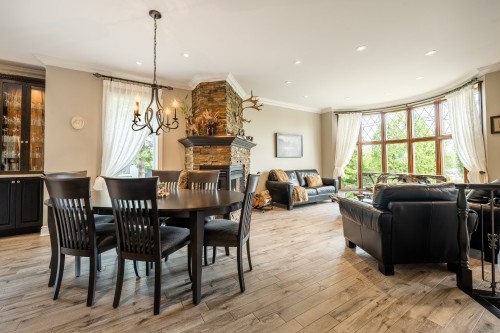 Vue d'ensemble - 231 Ch. Du Richelieu, Saint-Basile-Le-Grand, QC - Indoor With Fireplace