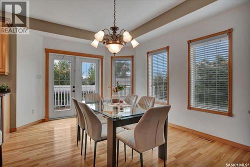 214 Burke Place, Warman, SK - Indoor Photo Showing Dining Room