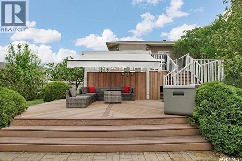214 Burke Place, Warman, SK - Outdoor With Deck Patio Veranda