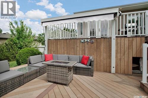 214 Burke Place, Warman, SK - Outdoor With Deck Patio Veranda With Exterior