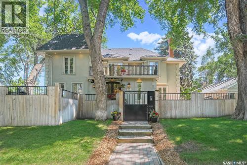 100 Poplar Crescent, Saskatoon, SK - Outdoor With Balcony