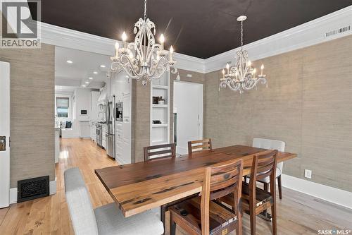 100 Poplar Crescent, Saskatoon, SK - Indoor Photo Showing Dining Room