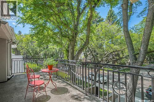100 Poplar Crescent, Saskatoon, SK - Outdoor With Balcony With Exterior