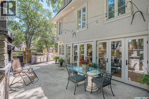 100 Poplar Crescent, Saskatoon, SK - Outdoor With Deck Patio Veranda With Exterior