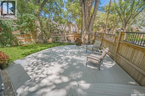 100 Poplar Crescent, Saskatoon, SK - Outdoor With Deck Patio Veranda
