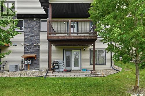 18 118 Hampton Circle, Saskatoon, SK - Outdoor With Deck Patio Veranda