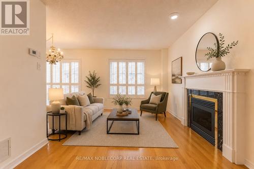 Virtually Staged - Living Room - 28 Opera Place, Vaughan, ON 