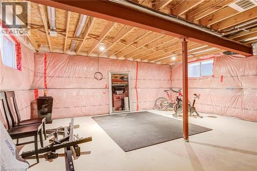 View of below grade area - 239 Cranbrook Street, Kitchener, ON - Indoor Photo Showing Basement
