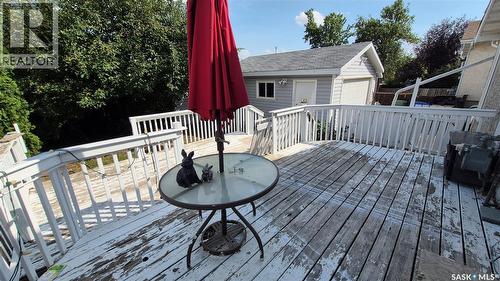 1715 Fleet Street, Regina, SK - Outdoor With Deck Patio Veranda With Exterior