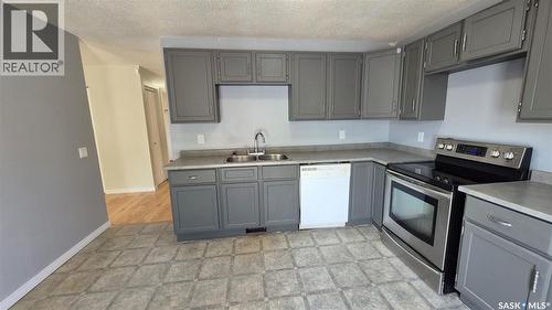 1715 Fleet Street, Regina, SK - Indoor Photo Showing Kitchen With Double Sink