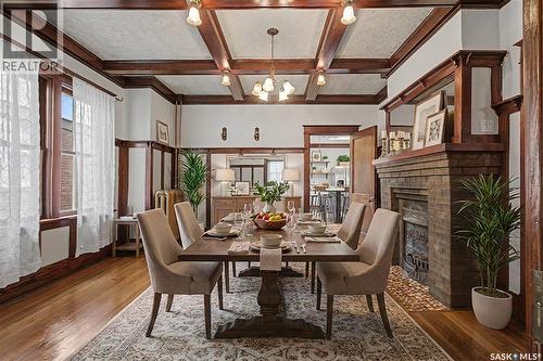 1037 Chestnut Avenue, Moose Jaw, SK - Indoor Photo Showing Dining Room