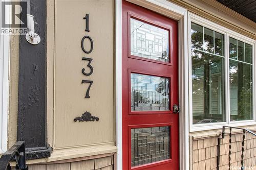 1037 Chestnut Avenue, Moose Jaw, SK - Outdoor With Deck Patio Veranda With Exterior