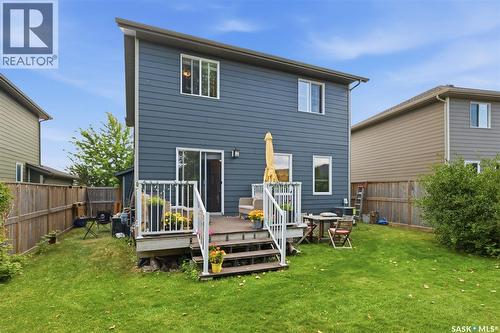 411 Hartley Road, Saskatoon, SK - Outdoor With Deck Patio Veranda With Exterior