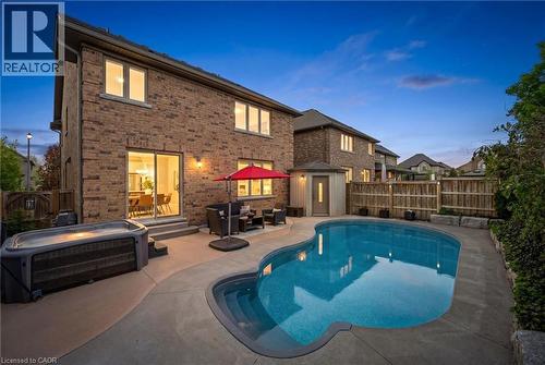 828 Copper Ridge Drive, Waterloo, ON - Outdoor With In Ground Pool With Exterior