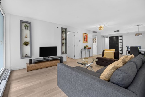 Salon - 402-350 Boul. De Maisonneuve O., Montréal (Ville-Marie), QC - Indoor Photo Showing Living Room