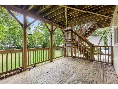 241 Saunders St, Fredericton, NB - Outdoor With Deck Patio Veranda With Exterior