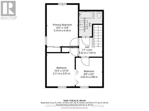 Floor plans are approx - 712 First Street E, Cornwall, ON 