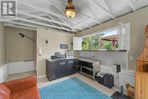 cabana - Pool House w commercial fridge - 52 Colonel Danforth Trail, Toronto, ON 