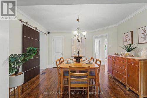 Dining Room Pot lights Hardwood - 52 Colonel Danforth Trail, Toronto, ON 