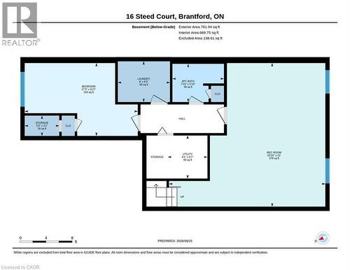 Floor plan - 16 Steed Court, Brantford, ON 