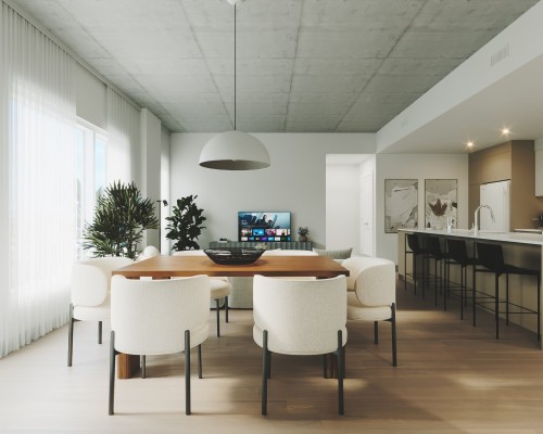 Salle à manger - 103-415 Av. Ernest-Gagnon, Québec (La Cité-Limoilou), QC 