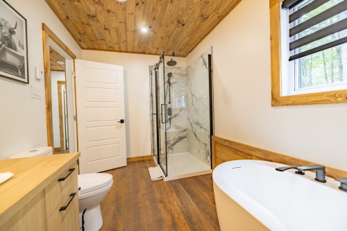 Photo aérienne - 390 Ch. Joseph-Tremblay, Rivière-Rouge, QC 