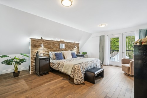 Chambre à coucher principale - 19 Av. Des Buses, Saint-Sauveur, QC 