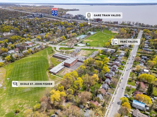 Photo aérienne - 133 Av. De Windward Crescent, Pointe-Claire, QC 