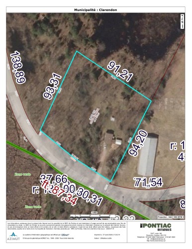 Aerial View - 520C 13E Concession, Clarendon, QC 