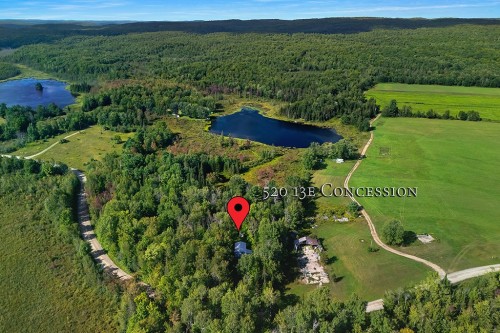 Aerial View - 520C 13E Concession, Clarendon, QC 
