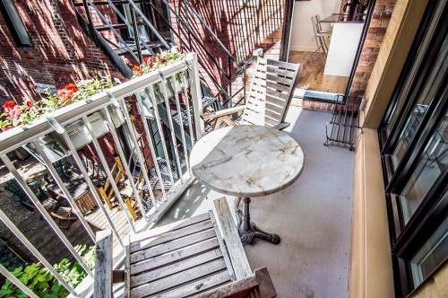Balcony - A-3614 Av. Laval, Montréal (Le Plateau-Mont-Royal), QC 