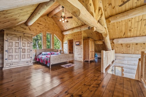 Chambre à coucher principale - 221 Ch. De L'Avalanche, Lac-Supérieur, QC 