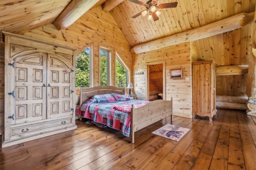 Chambre à coucher principale - 221 Ch. De L'Avalanche, Lac-Supérieur, QC 