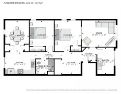 Plan (croquis) - 
