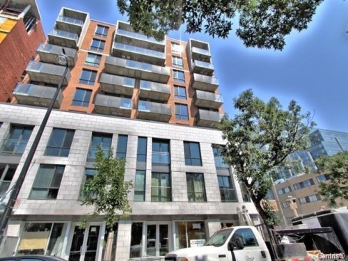 Façade - 405-1199 Rue Bishop, Montréal (Ville-Marie), QC 
