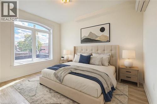 Virtually Staged Unit #2 - Residential 1 bedroom - 76 Wentworth Street S, Hamilton, ON 