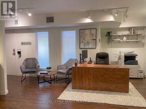 Virtually Staged Reception - 307A Danforth Avenue, Toronto, ON 