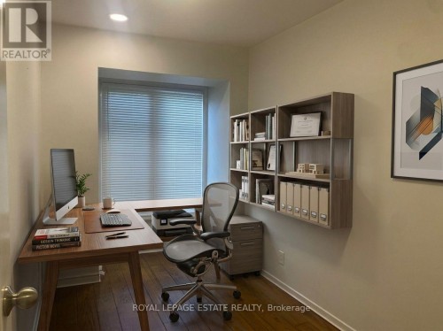 Virtually staged office - 307A Danforth Avenue, Toronto, ON 