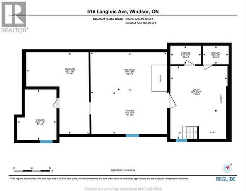 516 Langlois, Windsor, ON 