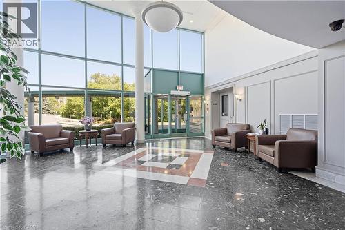 Building Foyer - 55 Blue Springs Drive Unit# 611, Waterloo, ON 