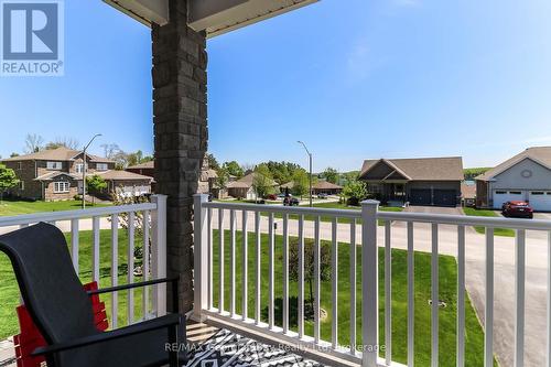 COVERED DECK OFF DINING AREA - 936 Jordeli Lane, Midland, ON 